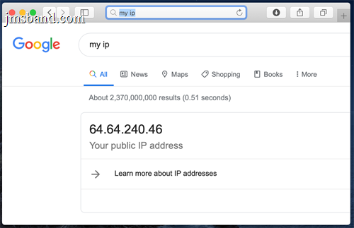 Successful Shadowsocks connection on macOS
